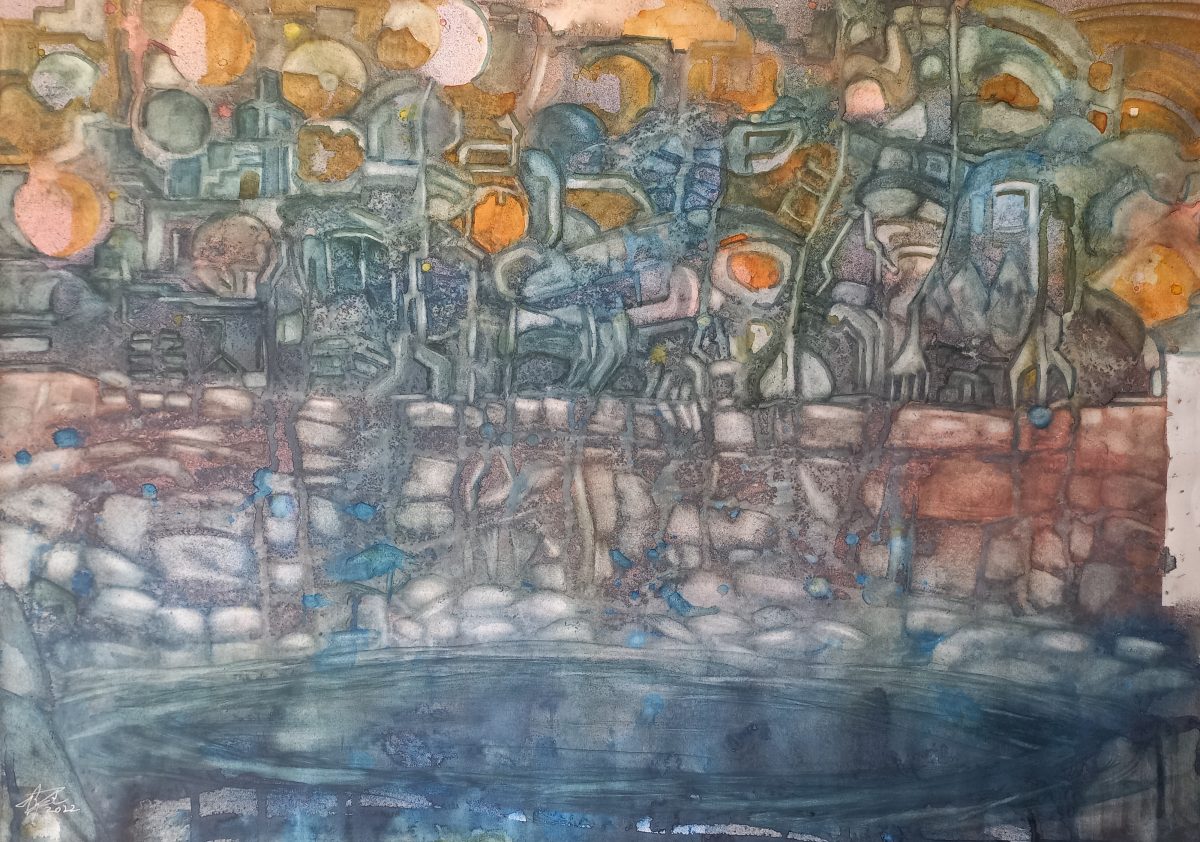 untitled | watercolour on paper |16” X 24”  | 2020